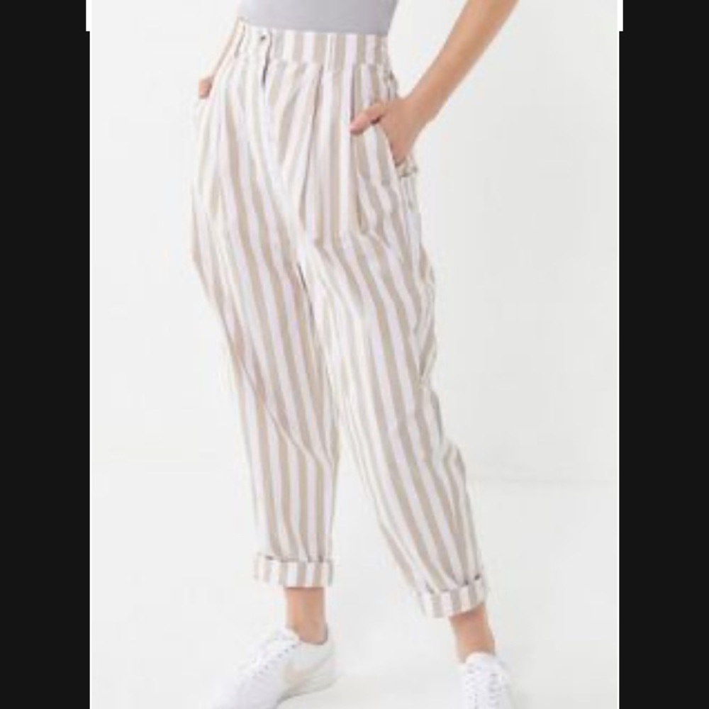 NWT Urban Outfitters loose fit striped pants